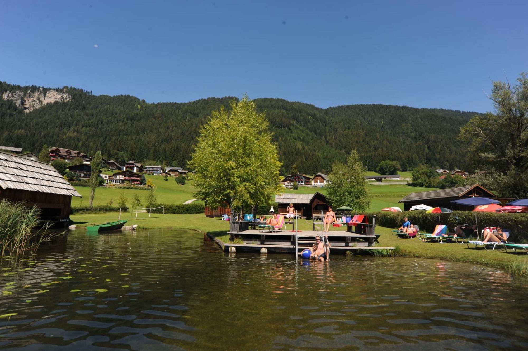Haus Stampfer Hotel Weissensee Ngoại thất bức ảnh